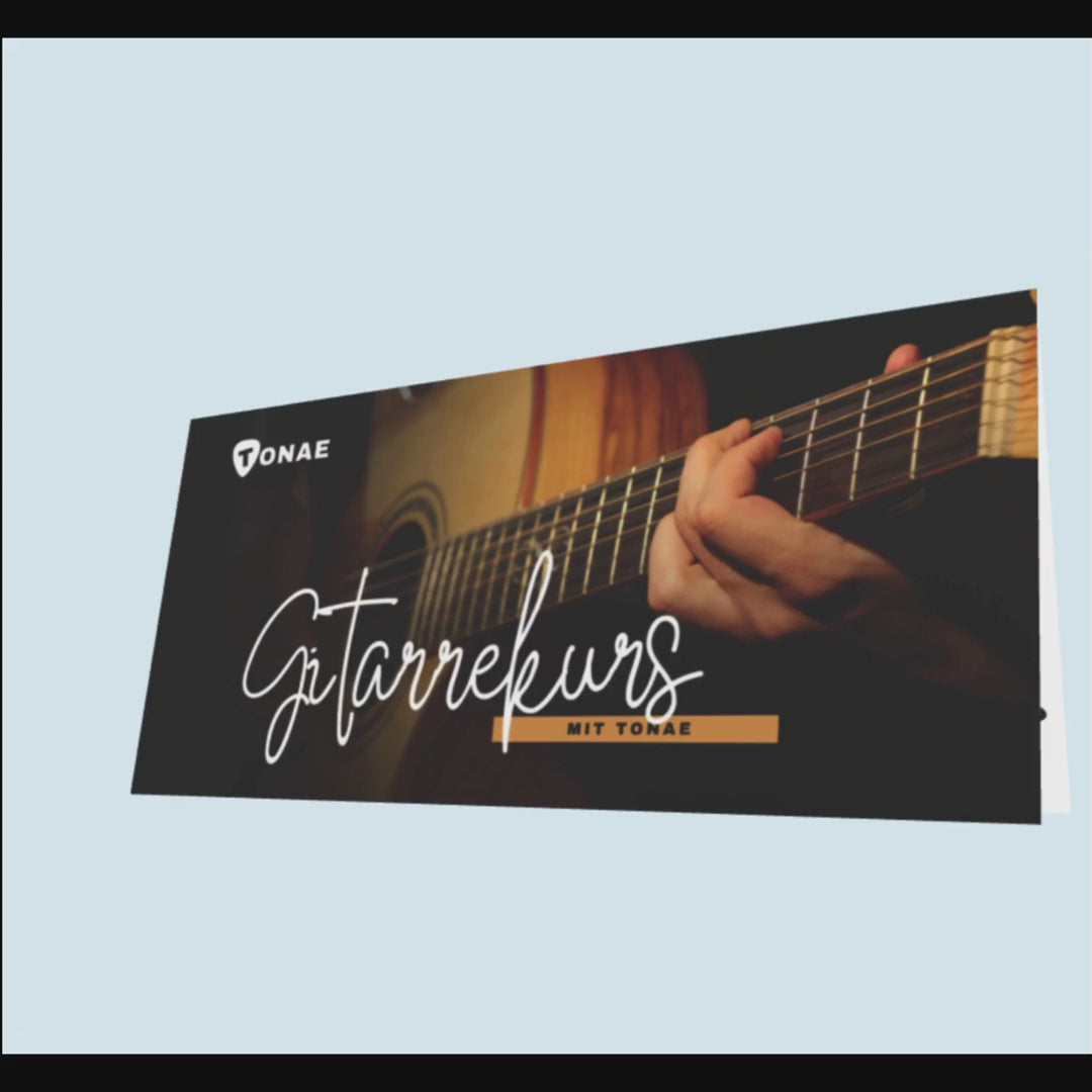 Gutschein Gitarrenkurse